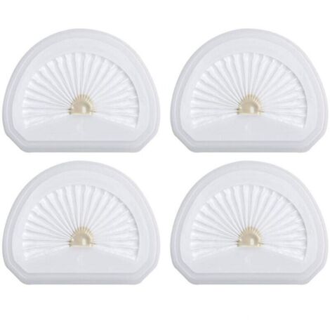 Lot de 4 filtres d'aspirateur à main compatibles avec Black et Decker VLPF10 Filtre de rechange et aspirateur à main Dustbuster HLVA315J HLVA320J00 N575266, remplace la pièce N600601 (1/5)