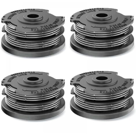 4 pièces de bobines de fil pour bobines de coupe-herbe Bosch, bobine de remplacement de fil en nylon pour coupe-bordures Bosch F016800351 ART 24, 27, 30 et ART 30-36 LI (6,1 m x Ø1,65 mm) (1/5)