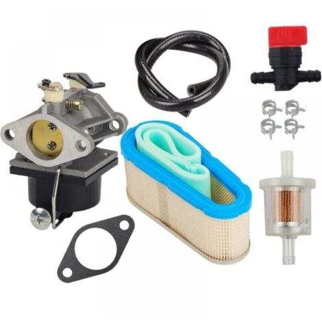 Carburateur avec filtre à air 36356, vanne d'arrêt, filtre à carburant, conduites de carburant, pour OHV125, OHV130 et OVH135, remplace le modèle 640065A (1/4)