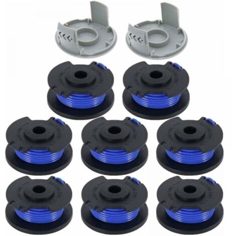 Bobines de Fil de Rechange pour débroussailleuse Compatible Ryobi One+ AC14RL3A Remplacement du fil de coupe et du câble de coupe de la tête faucheuse à bobine (1/5)