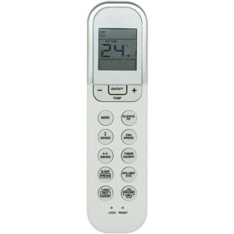 Télécommande de climatiseur compatible 1 pièce-Midea Rg36f /bgef Rg36f2 /bgef Rg36f4 /bgef (1/4)