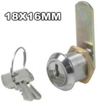 Vtizikl Serratura A Cilindro Per Casellari A Vite Casette Cassetti 18x16mm Con 2 Chiavi -