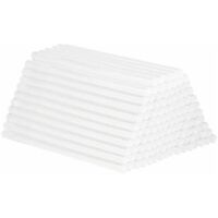 Vtizikl Paquete de 100 barras de pegamento caliente de 7 mm x 100 mm. Mini barras de pegamento caliente.
