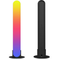 Vtizikl Lampe de chevet LED, lampe de ramassage, lampadaire magique, application Bluetooth, lampe d'ambiance de bureau, 2 pièces
