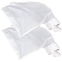 Vtizikl Sac de Nettoyeur de Piscine,Pochette en Nylon à Fermeture Eclair de Remplacement pour Les Pièces de Nettoyeur de Piscine Polaris 280 et 480 (2 Pack).
