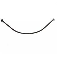 Vtizikl Bastone Asta Per Tenda Doccia Barra Curva Angolare Nera 90x90cm Universale 87236 -