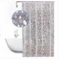 Vtizikl Tenda Doccia Vasca Antimuffa Impermeabile Bianca Con Sassolini 240 X 200cm 59526 -