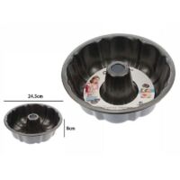 Vtizikl Stampo Teglia Tortiera Per Dolce Torta Ciambella Antiaderente Tondo 24,5cm 59949 -
