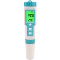 7 in 1 PH Meter High Accuracy ph Tester Digital for Water TDS /EC /Salinity/Temp/ORP/S. G/PH Pen Tester Drinking Water, Hydroponics, Plants, Aquarium and Pool