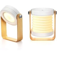 Lampe de chevet Dimmable Touch Light, Lampes de chevet portables pour lampe de chevet avec table de nuit portable Safe Night Light,--