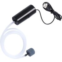 Small Water Pump Quiet Submersible Water Pump with Stable Air Output Water Pumps 5V Waterproof Noiseless Oxygen Booster Pump for Home Tank