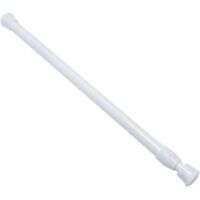 Extendable Curtain Rod, Extendable Tension Rod, Easy to Install for Net Curtains, Extendable Telescopic Rods for Shower Curtain, Bathtub, Door Cabinets