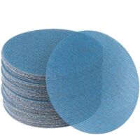 40 Pièces Disques Abrasifs 125mm Grain 600 Papier à Poncer en Filet Céramique, Fixation Autoagrippante Disque à Poncer Papier de Verre pour Ponceuse Orbitale, Ponçage Sans Poussière Bois Métal Mur