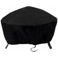 Couverture de foyer pour barbecue Couverture de bâche pour barbecue Couverture de foyer extérieur Couverture de foyer extérie