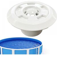 Couvercle de pompe de piscine, crépine de pompe de piscine Couvercle de crépine de pompe de piscine, chaussette d'écumoire de piscine exquise - Accessoires de piscine creusée lisse,2 pouces DN63