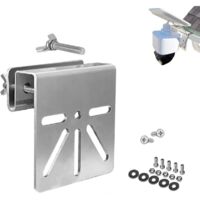 Support de gouttière - Compatible avec la caméra Eufy SoloCam S340 - Convient pour le montage de caméras dôme/panoramiques et inclinables