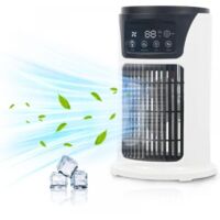 Ventilateur climatiseur portable, mini climatiseur portable personnel, ventilateur de bur