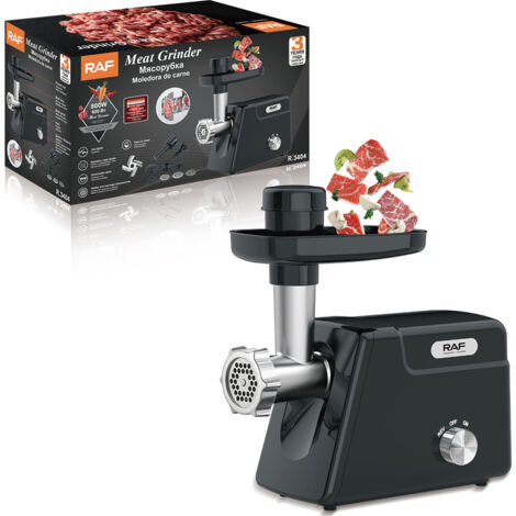 Hachoir à viande électrique 220 V et mini-mixeur 700 W pour un hachage rapide et efficace. (1/4)