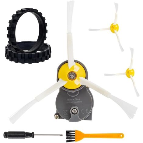 Efficacité de nettoyage améliorée avec module moteur amélioré et brosses pour Roomba 500 600 (1/4)