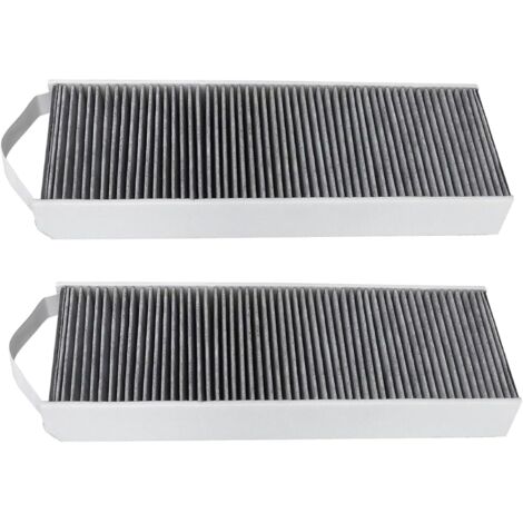 2x Filtres à charbon actif compatible avec Bora S Pure, Pure, PUXU, M Pure, X Pure hotte aspirante (1/4)