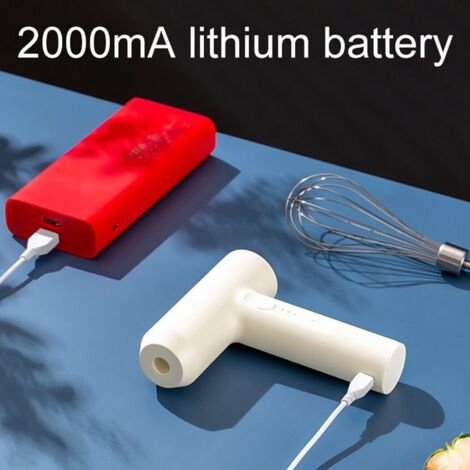 Mélangeur À Main Avec Batteur À Œufs Électrique, Moteur Électrique Puissant, Multifonction, Pour