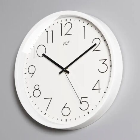 Horloge murale à quartz créative moderne, horloge de salon, calendrier perpétuel-12 pouces (30.5 cm) (1/4)