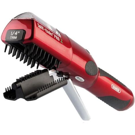 Outil de beauté professionnel, Tondeuse sans fil pour cheveux abîmés, secs, cassants, crépus, bouclés ou raides, rouge, classique (1/5)