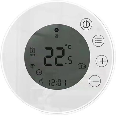 Thermostat intelligent Tuya WiFi pour chauffage au sol (3A) - Thermostat programmable - Télécommande de chauffage programmable (GA-Wifi) (1/4)