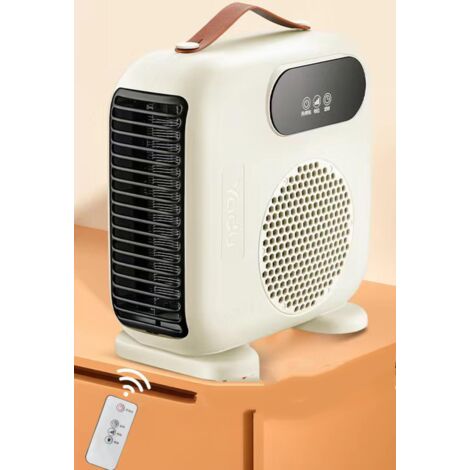 Petit radiateur à économie d'énergie à chauffage rapide pour salle de bain et bureau (1/4)
