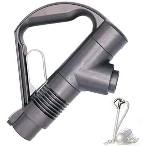 Poignée de rechange compatible avec les aspirateurs Dyson DC19 DC23 DC26 DC29 DC32 DC36 DC37 (gris/titane) XXW (1/4)