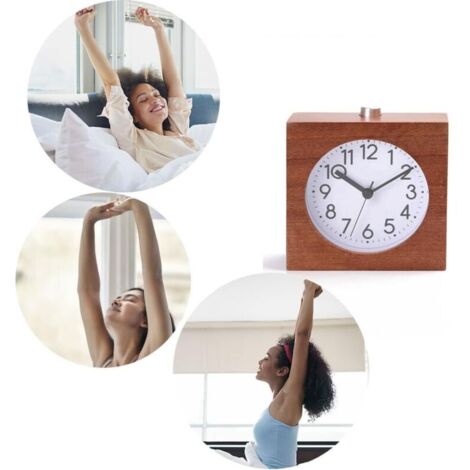 Horloge Murale Silencieuse Et étanche De 15,2 Cm Avec Ventouse, Sans