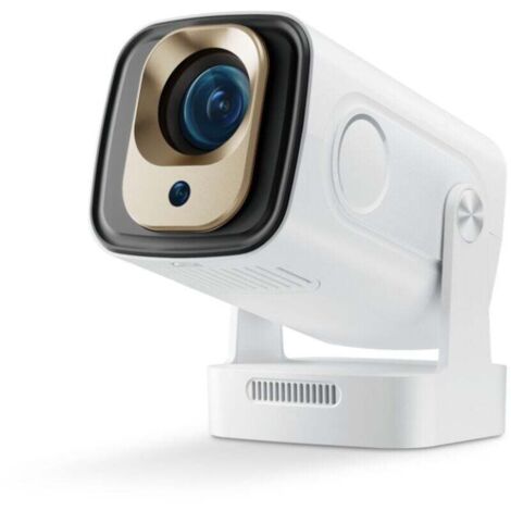 Mini projecteur intelligent 4K HY260pro avec Wi-Fi 6, Bluetooth 5.4, projecteur portable 1080p, rotation à 270°, projecteur home cinéma XXW