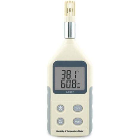 Thermomètre hygromètre numérique industriel, température -10 °C à 50 °C, humidité 5 % HR à 98 % HR, mesure de la température XXW (1/4)