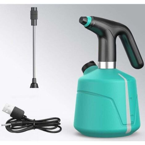 Pulvérisateur électrique, arrosoir électrique, pulvérisateur de jardin, flacon pulvérisateur de 2 L, avec buse réglable pour intérieur et extérieur, jardinage ou nettoyage de la maison, arroseur de ja (1/4)