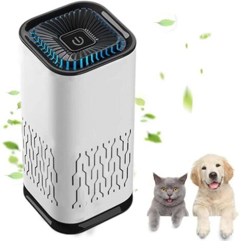 Purificateurs d'air pour animaux de compagnie, mini purificateurs d'air portables pour animaux de compagnie, pour les odeurs d'urine et de crottes d'animaux, silencieux, élimine les odeurs XXW