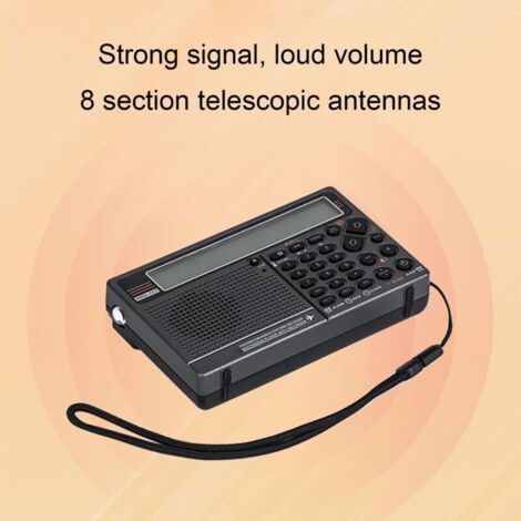 Radio Casque Multibande FM/MW/SW - Kit à Monter Soi-même, Pile AA, écouteurs