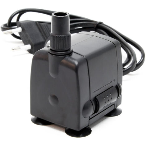 JP-033 Pompe d’aquarium 600 l/h 8 W, économie d’énergie, pour aquariums de 25 l max., Hauteur de refoulement 1,0 m, Aquariophilie (1/3)