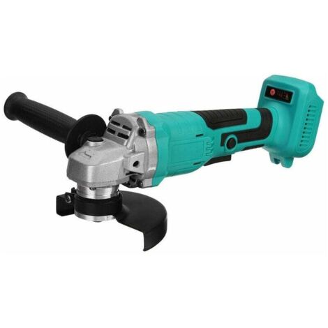 Meuleuse d'angle sans fil, 18 V, 800 W, 100 mm, pour batterie Makita (machine uniquement), verte (1/3)