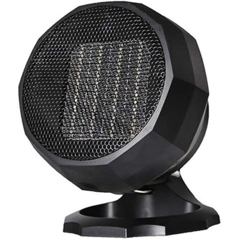 Mini-Ménage Chauffage, Petit Chauffage Portable avec Contrôle De Température Intelligent, Économie D'énergie Et Mute Aucune Perturbation,noir (1/4)
