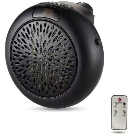 Mini radiateur portable, vente chaude, pour la maison, le bureau, petit radiateur électrique rond à double usage fixé au mur