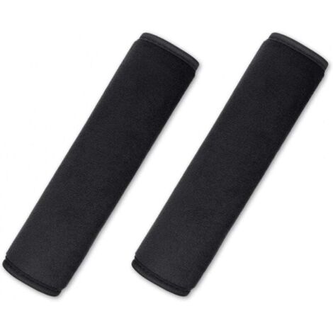 Pack de coussinets de ceinture de sécurité pour voiture, coussinets de ceinture de sécurité amovibles noirs, protection du cou et des épaules, adaptés aux adultes et aux enfants (1/4)
