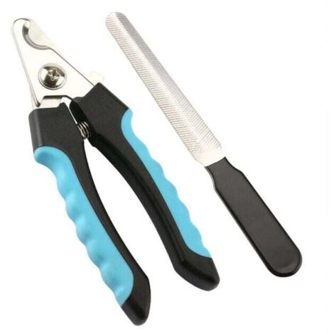 Coupe-ongles pour chiens, coupe-ongles pour chats, coupe-ongles avec séparateurs, coupe-ongles pour animaux de compagnie avec lime à ongles, pour grands, moyens et petits chiens, chats