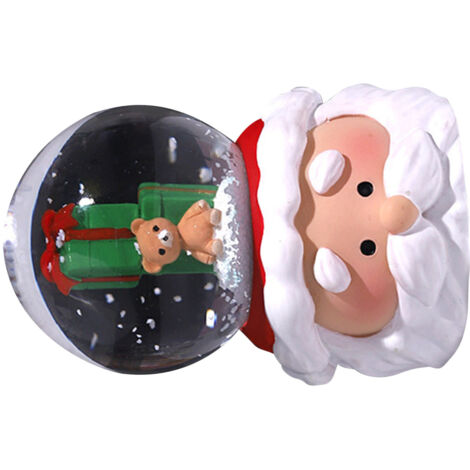 Boule à neige de Noël Éclairage coloré Décoration de la maison Nuit (1/4)