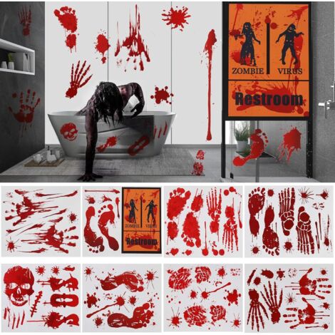 Décoration de jardin Décorer Attrape Soleil Halloween Chauve Souris Fantôme Décoration Fenêtre Gothique   Living123