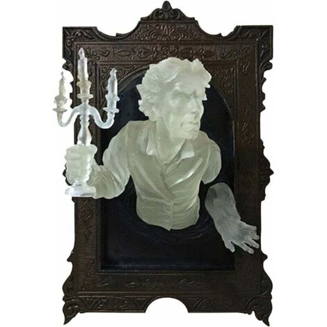 Lot De 3 Fantômes Lumineux En Céramique - Déco Halloween Ambiance Garantie !