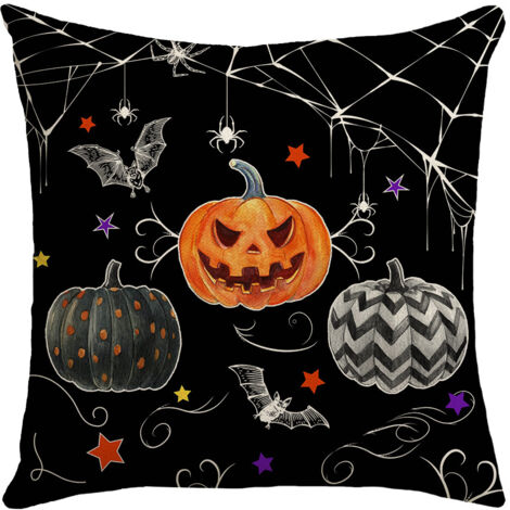 Stickers Citrouille Etoiles - Sticker Halloween sur