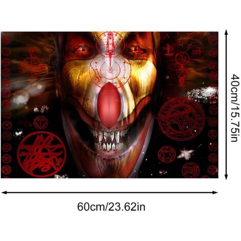 Paillasson Pour Halloween, Décoration D'Halloween, Tapis De Bienvenue Antiderapant Clown Dhorreur Paillasson Dinterieur Ou Dexterieur 91551574