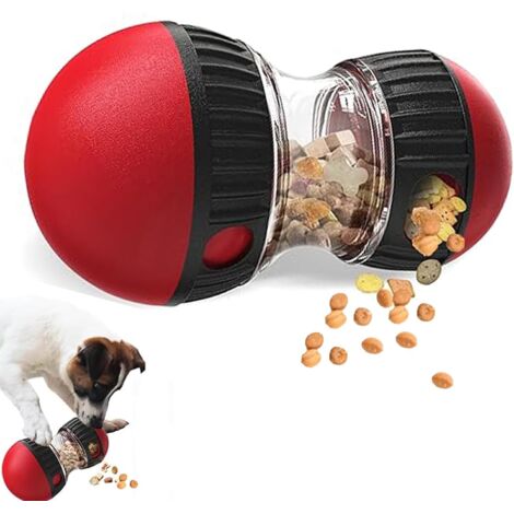 Jouets interactifs distributeurs friandises pour chiots intelligents et chiens moyens pour les occuper, puzzle cognitif pour chien (1/4)