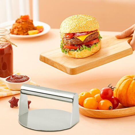 Presse à Sandwichs Grille Acier Inoxydable 304 - Pour Four - Pour Croque-Monsieur, Hot-Dogs, Pains - Outil Cuisson Pratique