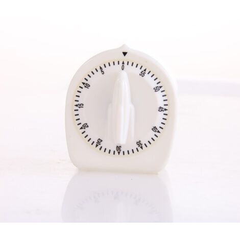 Minuterie intelligente pour l'école, grande taille, 1 à 60 minutes, 3-3/8 po H x 3 po L, blanche (1/4)